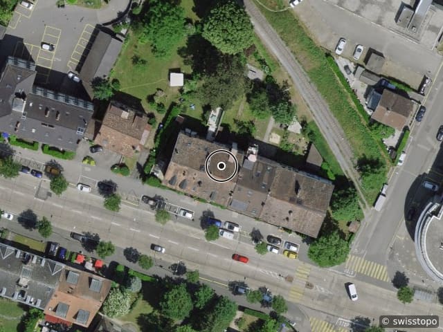 Luftbild Avenue Haldimand 29, Yverdon-les-Bains