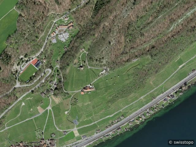 Luftbild Oberi Chros 13, Twann