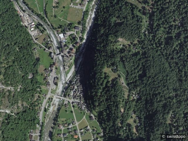 Luftbild Cevio