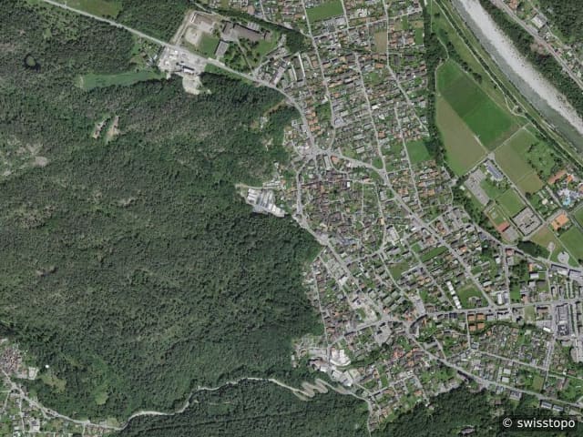 Luftbild Losone