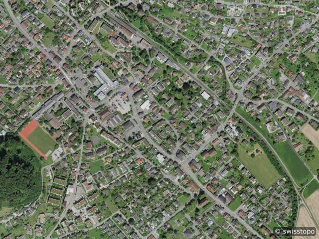 Luftbild Gränichen
