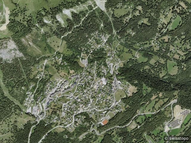 Luftbild Anzère