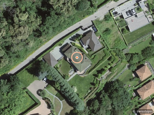 Luftbild Via San Francesco 11, Porza