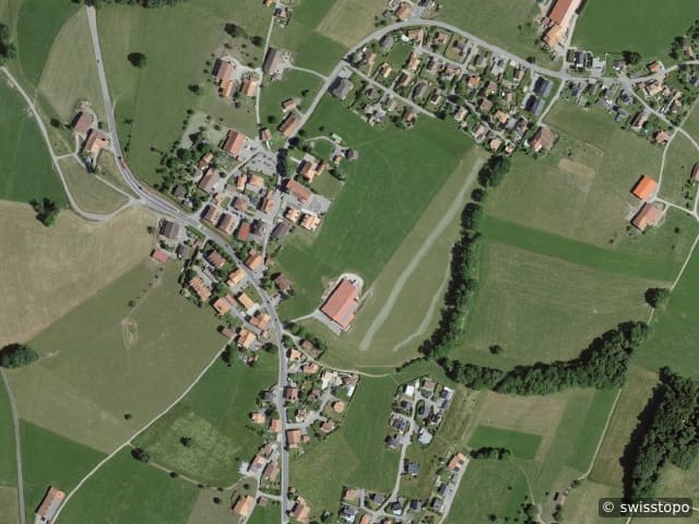Luftbild Mézières (FR)