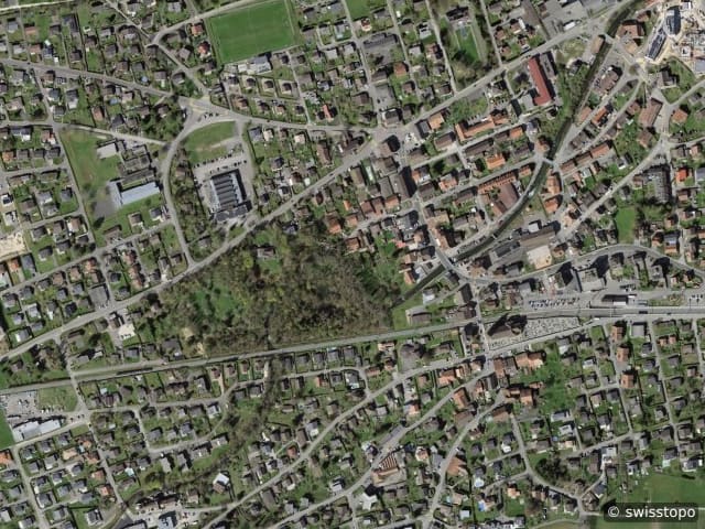 Luftbild Rue Clos-Girard 115, Bassecourt