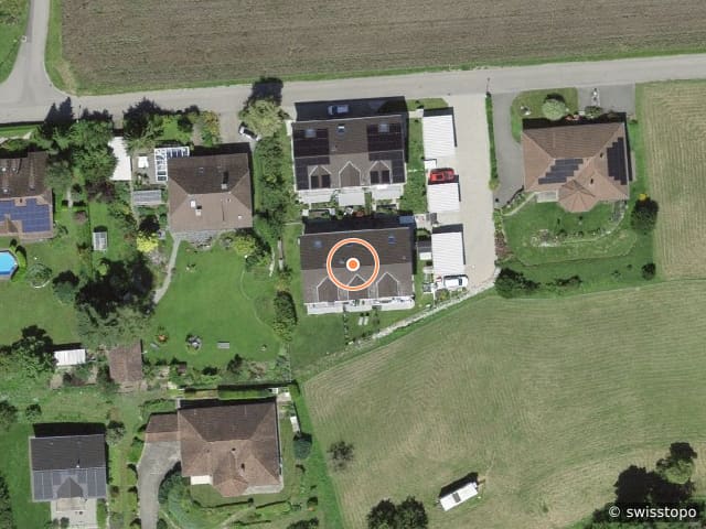 Luftbild Sonnenbergstrasse 12b, Homburg