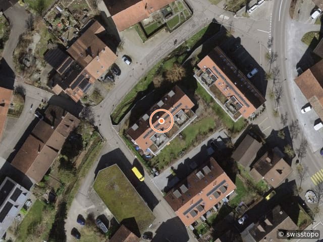Luftbild Schaffhauserstrasse 19, Hettlingen