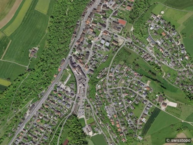 Luftbild Gassenbachweg 32, Hölstein