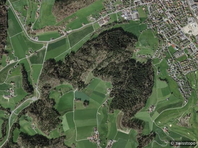 Luftbild: das Gebiet