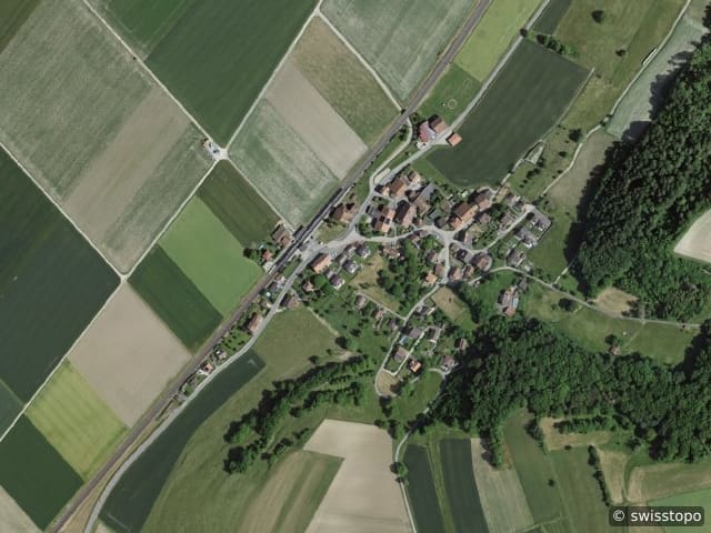 Luftbild Essert-Pittet