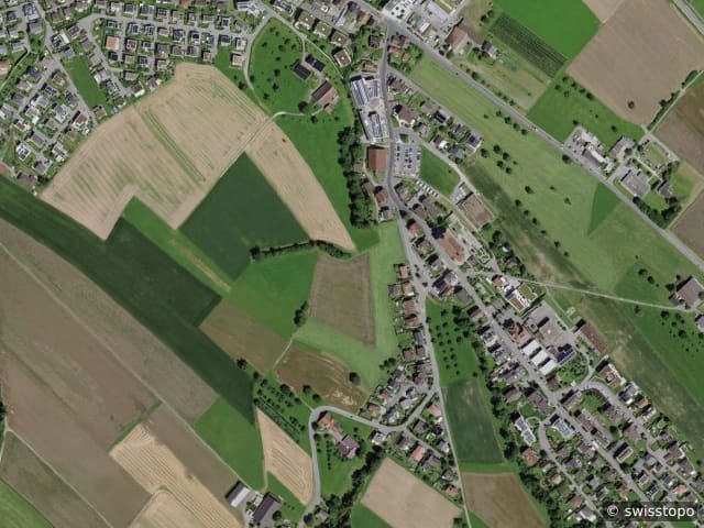 Luftbild der Lage – 6207 Nottwil