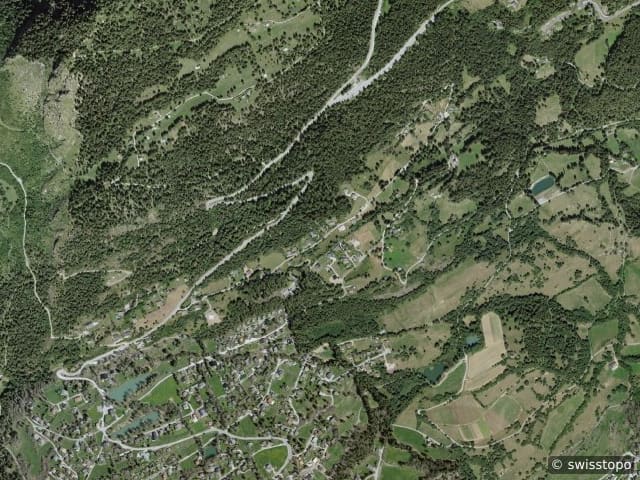 Luftbild Ayent