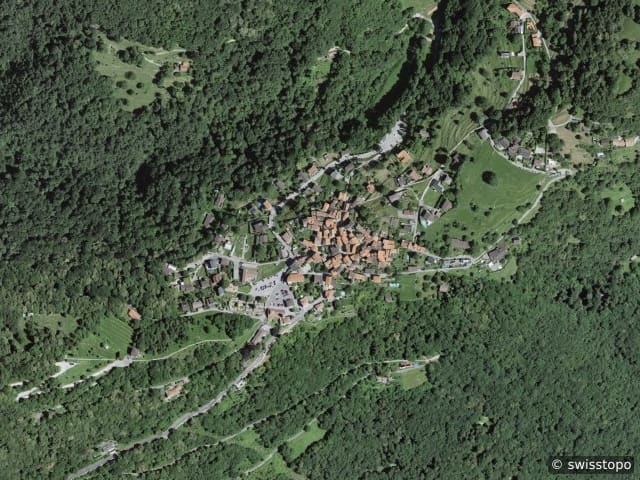 Luftbild Lugano