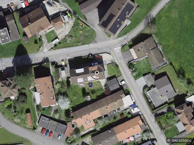 Luftbild Rue de l'Est 16, Moutier