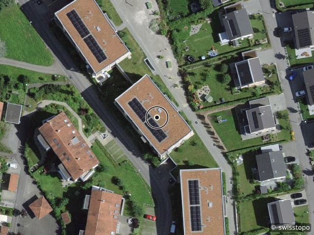 Luftbild der Lage – Spittelgass 11, 6002 Luzern