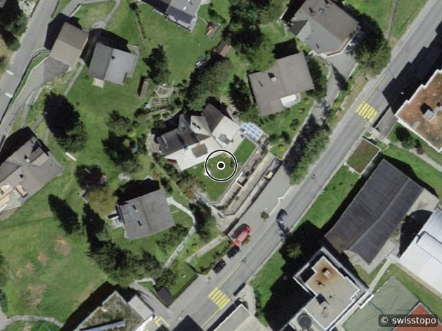 Luftbild Quadratscha 25, Samedan
