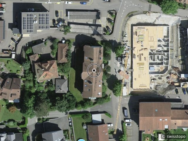 Luftbild Hausmattweg 23, Aarburg