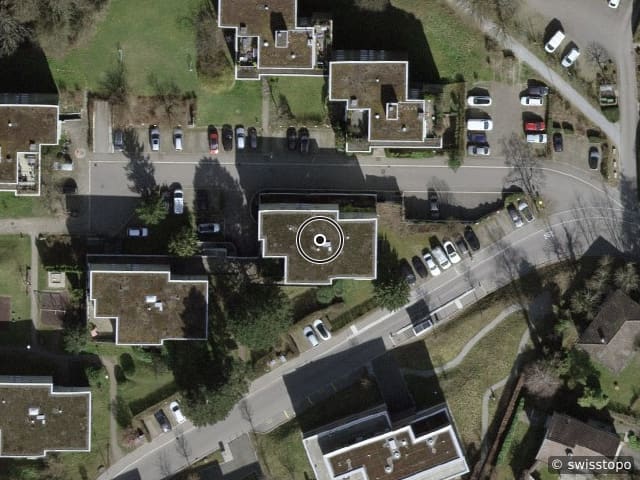 Luftbild der Lage – In der Au 42, 8304 Wallisellen