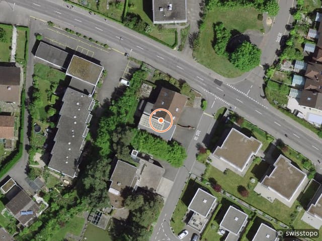 Luftbild Alte Landstrasse 15, Dulliken