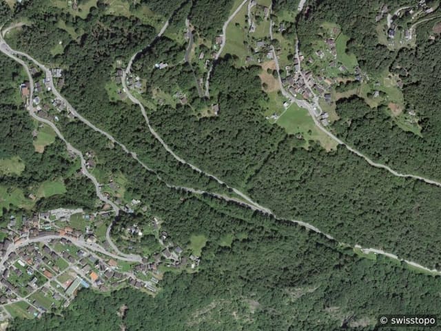 Luftbild Bellinzona