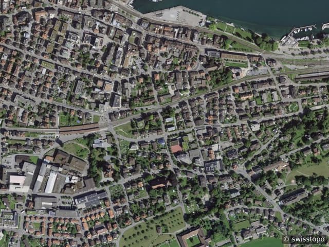 Luftbild Rorschach