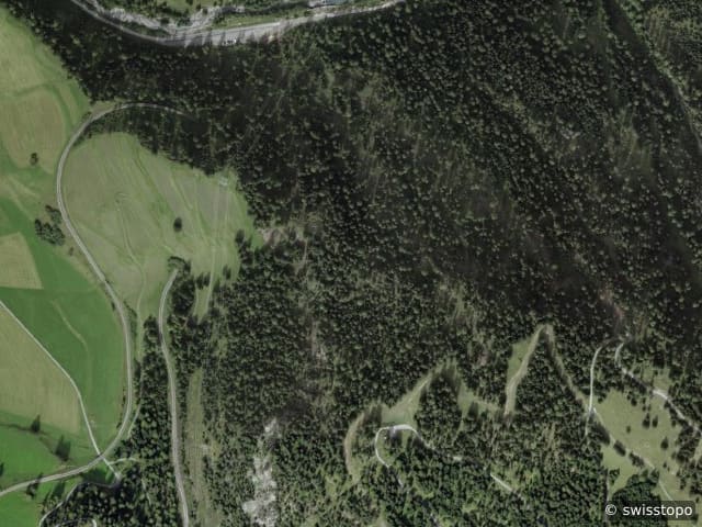 Luftbild: das Gebiet