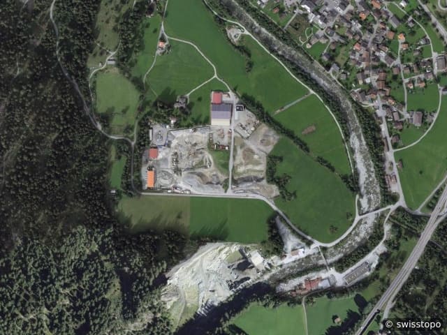 Luftbild Andeer