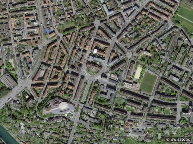 Luftbild Bern