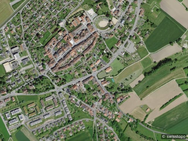 Luftbild Avenches