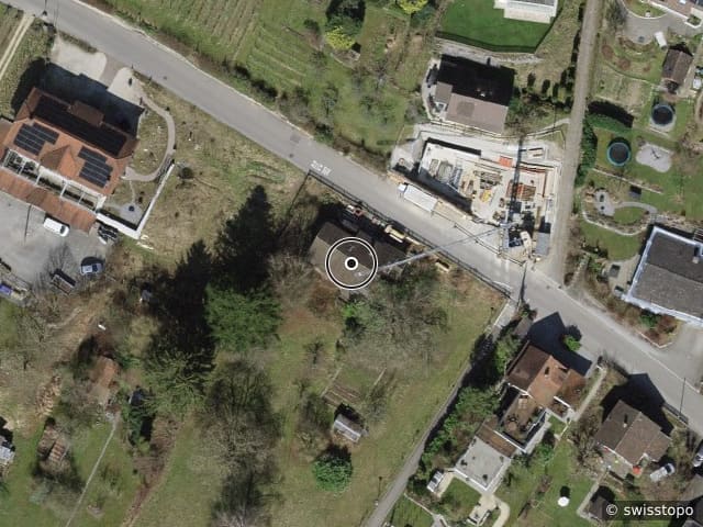 Luftbild Dorfstrasse 71, Uhwiesen