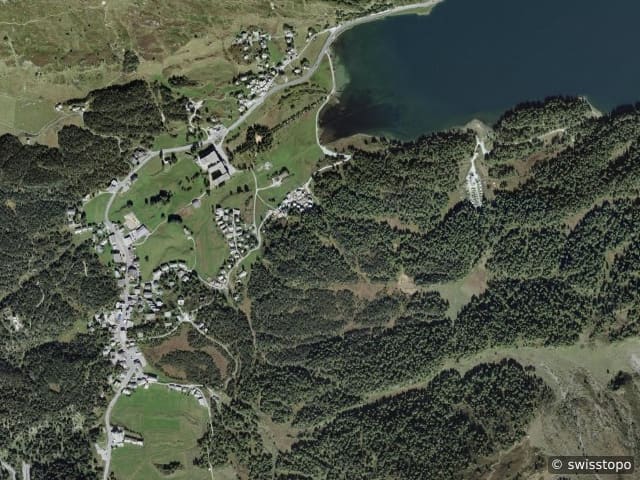 Luftbild Maloja