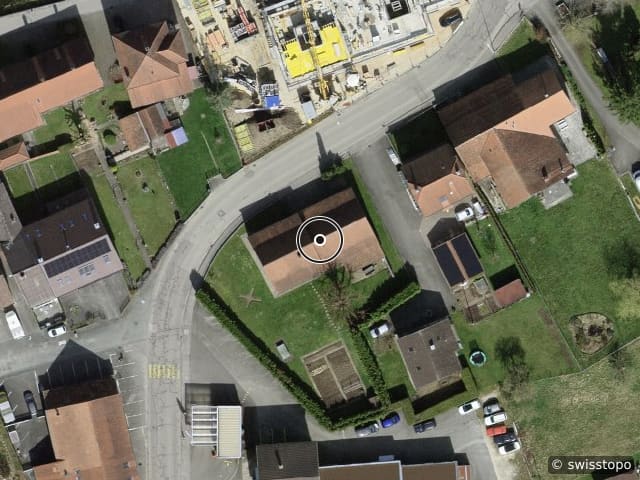 Luftbild rue des forgerons 6, Alle