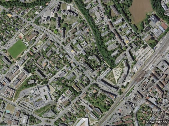 Luftbild Nyon