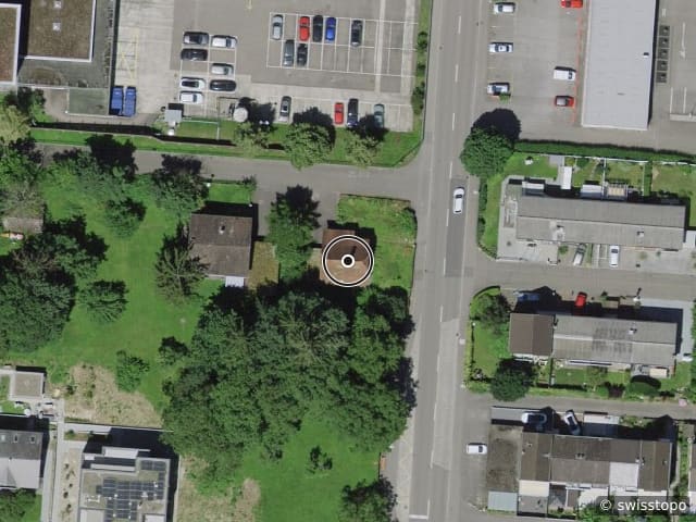 Luftbild Oberwilerstrasse 45, Therwil