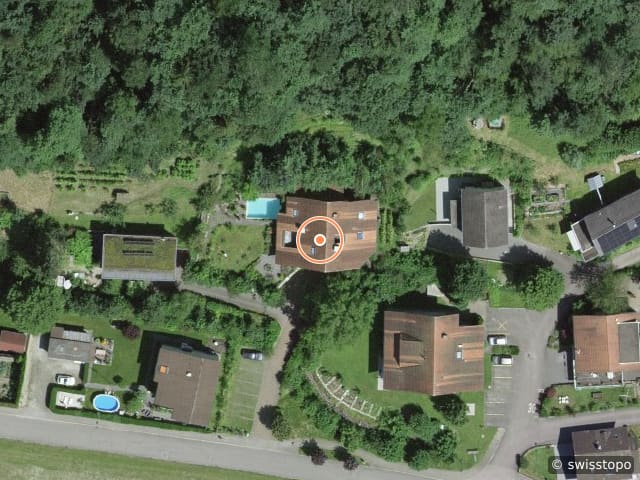 Luftbild Bachhaldenstrasse 11, Zell