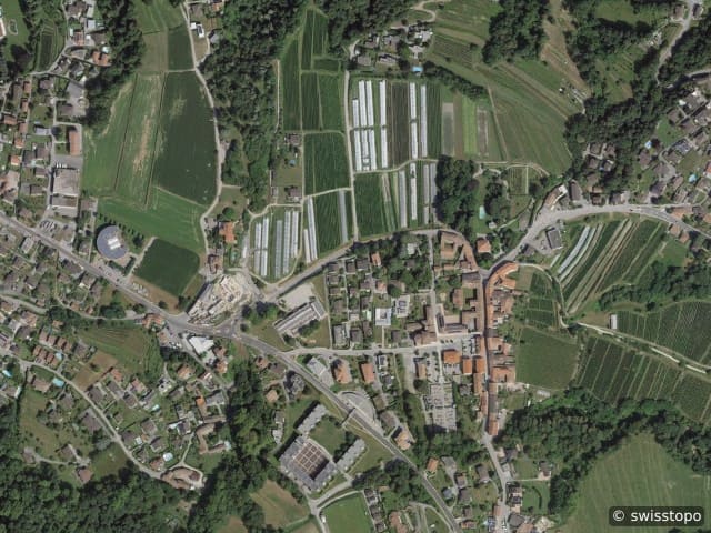 Luftbild Via Ronco 2, Novazzano
