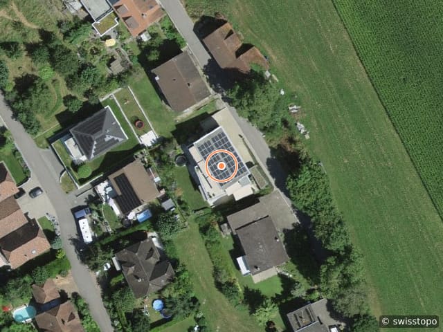 Luftbild Ermelgasse 32 a, Seengen