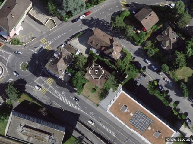 Luftbild Avenue de Lavaux 75, Pully