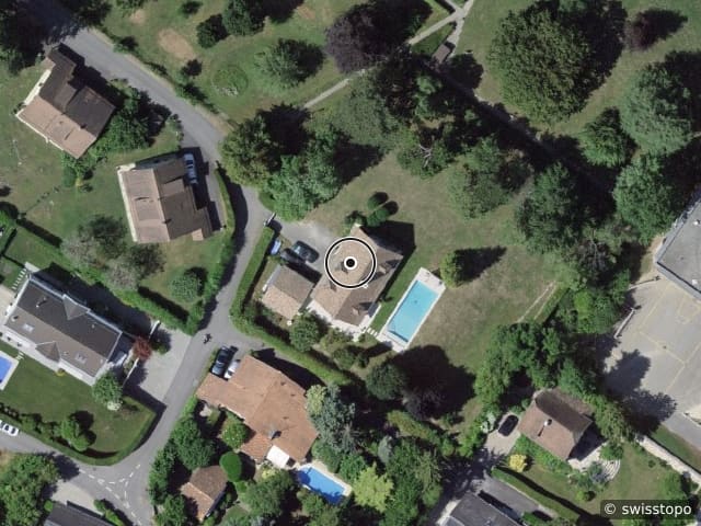 Luftbild Chemin des Traites 9, Tannay