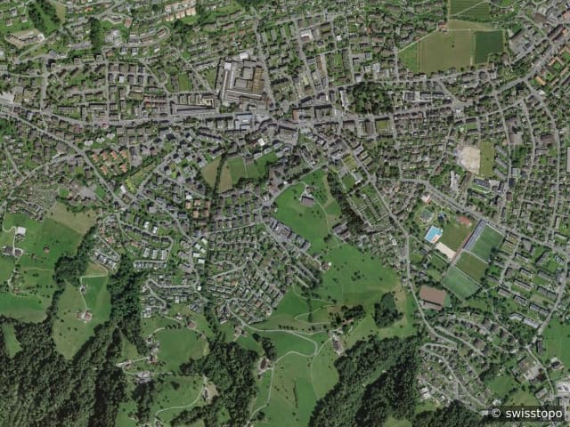 Luftbild Schützenrain 21, Kriens