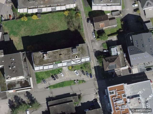 Luftbild Rue de l'industrie 11, Delémont