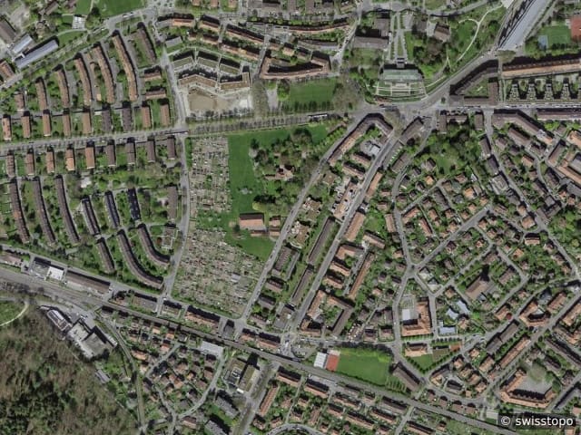 Luftbild der Lage – 3008 Bern