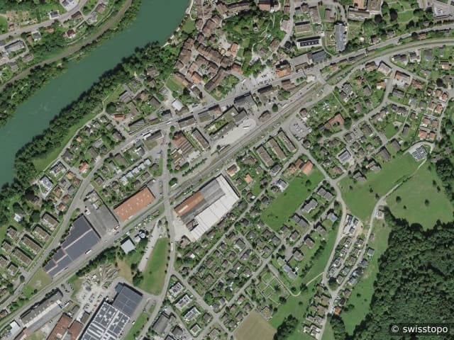 Luftbild Wasenhaldenstrasse 5, Laufenburg