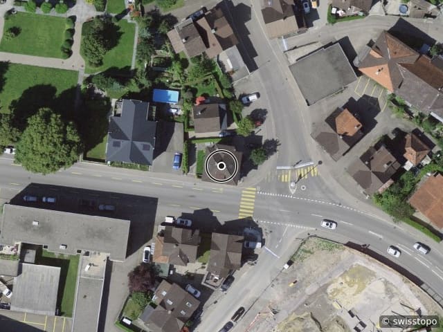 Luftbild Wilerstrasse 56, Flawil