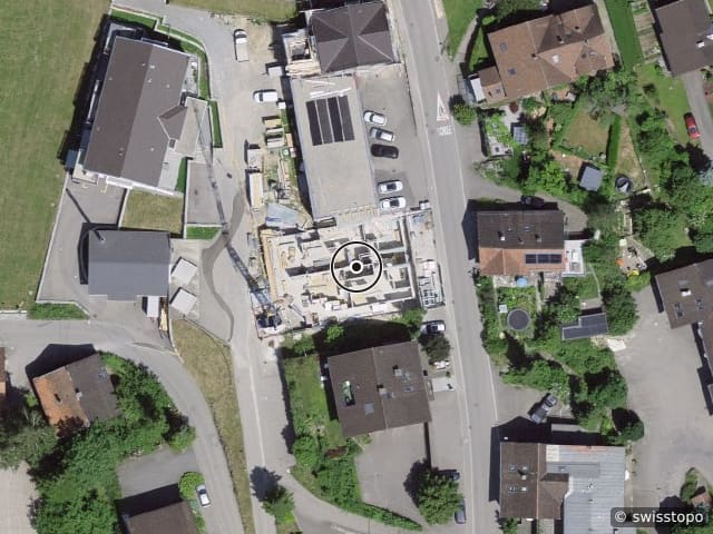 Luftbild Dorfstrasse 19, Oberhelfenschwil