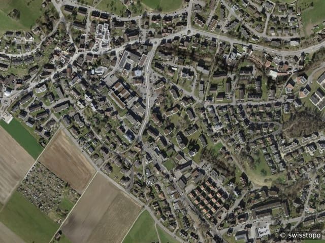 Luftbild Gossau