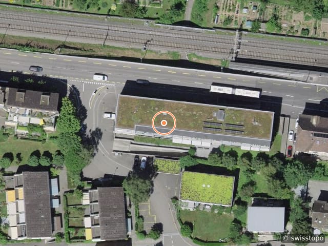 Luftbild Bruggerstrasse 117, Baden