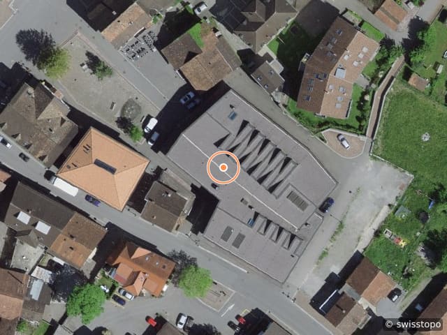 Luftbild Wangserstrasse 9, Mels