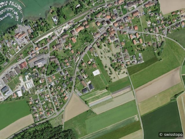 Luftbild Chemin en Verdeau 5, Faoug