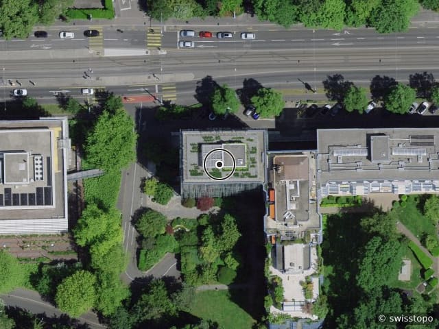 Luftbild Route de Chêne 36, Genève